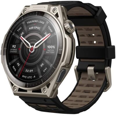 Amazfit Balance Ultra Bluetooth GPS NFC 44mm Titanio Correa Negra Talla única Resistente al agua 10 ATM SpO2 Pulsómetro Amazfit Balance Ultra Bluetooth GPS NFC 44mm Titanio Correa Negra Talla única Resistente al agua 10 ATM SpO2 Pulsómetro