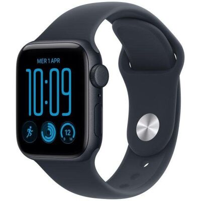 Apple Watch SE 3 GPS + Cellular 40mm Caja de Aluminio Medianoche con Correa Deportiva Azul Marino S/M Apple Watch SE 3 GPS + Cellular 40mm Caja de Aluminio Medianoche con Correa Deportiva Azul Marino S/M