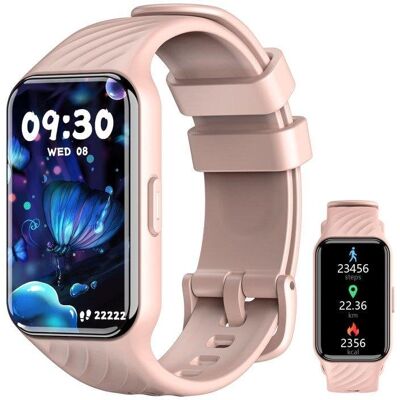 Blackview R10 Bluetooth 5.2 1,47" Rosa Correa S/M Smartwatch Blackview R10 Bluetooth 5.2 1,47" Rosa Correa S/M Smartwatch