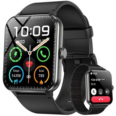 Blackview R50 Bluetooth 1,85" Negro Correa Nailon y Silicona S/M Blackview R50 Bluetooth 1,85" Negro Correa Nailon y Silicona S/M