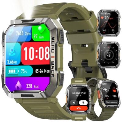 Blackview W60 Bluetooth 2,01" Negro Correa S/M Smartwatch resistente y potente Blackview W60 Bluetooth 2,01" Negro Correa S/M Smartwatch resistente y potente