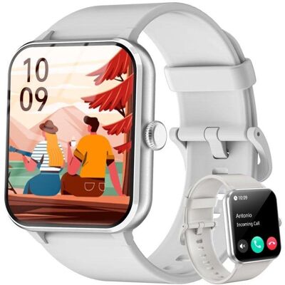 Blackview R50 Bluetooth 1,85" Gris Correa S/M Smartwatch 100+ modos deportivos Blackview R50 Bluetooth 1,85" Gris Correa S/M Smartwatch 100+ modos deportivos