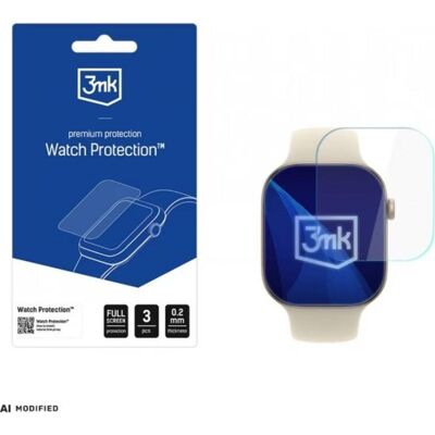 Protector de pantalla 3MK Watch Protection ARC Apple Watch 12 46 mm transparente Protector de pantalla 3MK Watch Protection ARC Apple Watch 12 46 mm transparente