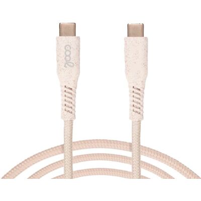 Cool Cable ECO USB Tipo-C a Tipo-C 1.5m Rosa Cool Cable ECO USB Tipo-C a Tipo-C 1.5m Rosa