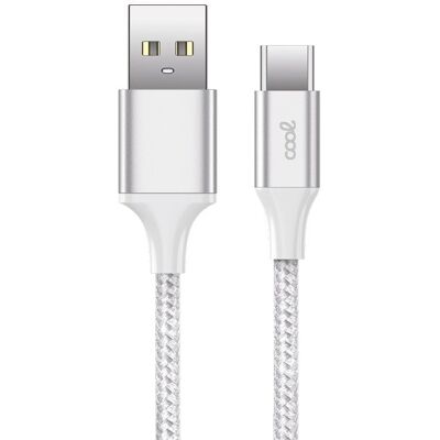 Cool Nylon 1.2 M Cable USB-C - Cable Cool Nylon 1.2 M Cable USB-C - Cable
