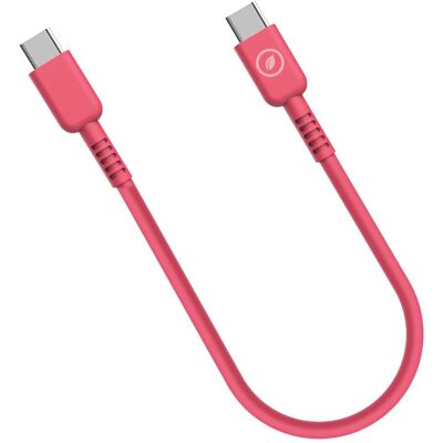 Muvit For Change Cable USB-C a USB-C 3A/60W 0.2m Magenta Muvit For Change Cable USB-C a USB-C 3A/60W 0.2m Magenta