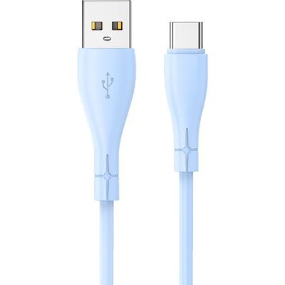 Cool Cable USB Silicona Universal Tipo-C 1m Celeste Cool Cable USB Silicona Universal Tipo-C 1m Celeste