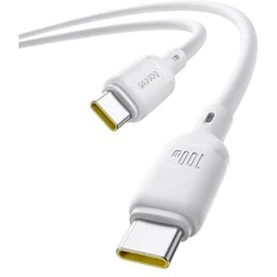 Cable Silky Baseus 100W 1m Blanco - Cable de datos Cable Silky Baseus 100W 1m Blanco - Cable de datos