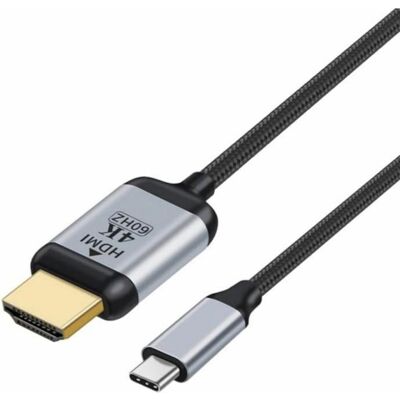 Cable HDMI a Tipo-C Cool 8434847082608 1,8 m Ultra 4K Universal Cable HDMI a Tipo-C Cool 8434847082608 1,8 m Ultra 4K Universal
