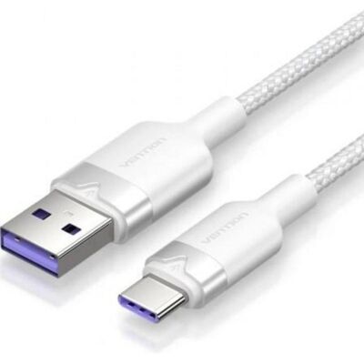 Cable USB Vention de USB 2.0 A a USB-C 6A - Cable USB Cable USB Vention de USB 2.0 A a USB-C 6A - Cable USB