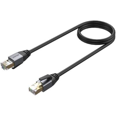 Unitek Ethernet Cat 8 - Cable RJ-45 blindado de 3M - Negro Unitek Ethernet Cat 8 - Cable RJ-45 blindado de 3M - Negro