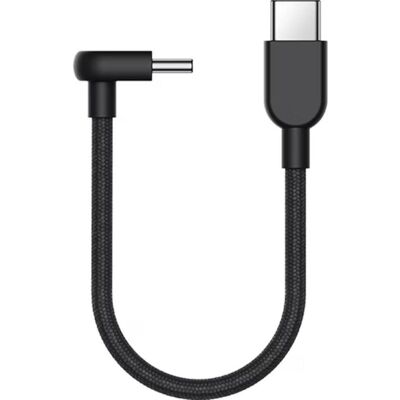 Cable USB-C a USB-C Xiaomi 0,1 m 3 A 60 W Nylon Negro Cable USB-C a USB-C Xiaomi 0,1 m 3 A 60 W Nylon Negro