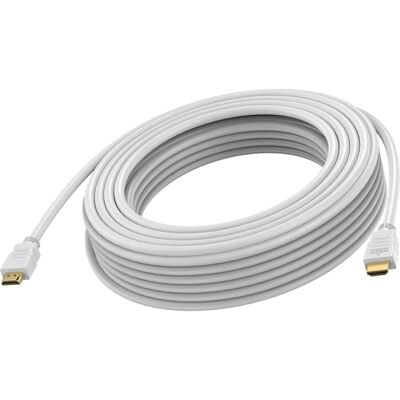 Cable HDMI Vision TC 10MHDMI8K 10 m HDMI 2.1 48 Gbit/s Blanco Cable HDMI Vision TC 10MHDMI8K 10 m HDMI 2.1 48 Gbit/s Blanco