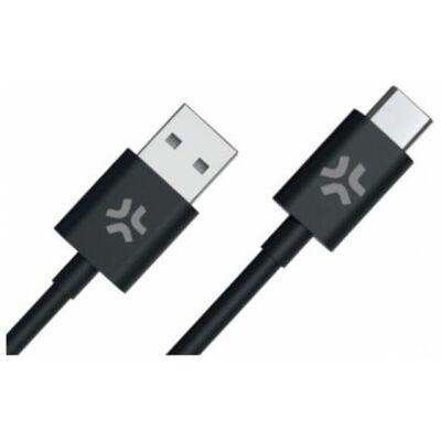 Cable USB-C Celly 2 metros 12W negro Cable USB-C Celly 2 metros 12W negro