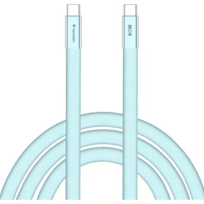 Cable USB-C a USB-C Verbatim 60W 1,2 m Azul Cable USB-C a USB-C Verbatim 60W 1,2 m Azul