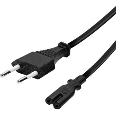 Cable de alimentación Vivanco VVITPOWERIT12 1,25 m CEE7/16 a IEC C7 Cable de alimentación Vivanco VVITPOWERIT12 1,25 m CEE7/16 a IEC C7