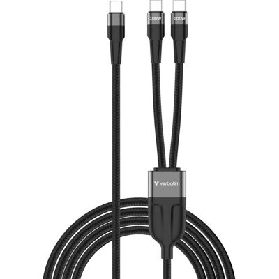 Cable USB-C Verbatim 1,5 m 100 W Cable USB-C Verbatim 1,5 m 100 W