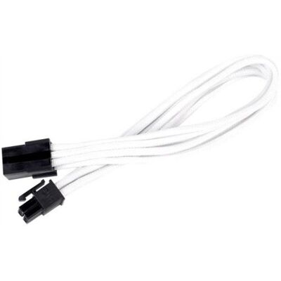 SilverStone PP07-IDE6W Cable Extensor de Alimentación 6 Pin a PCI-E 6 Pin Macho/Hembra 25cm Blanco SilverStone PP07-IDE6W Cable Extensor de Alimentación 6 Pin a PCI-E 6 Pin Macho/Hembra 25cm Blanco