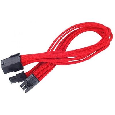 SilverStone PP07-PCIR Cable Extensor de Alimentación 8 Pin a PCI-E 6+2 Pin 25cm Rojo SilverStone PP07-PCIR Cable Extensor de Alimentación 8 Pin a PCI-E 6+2 Pin 25cm Rojo