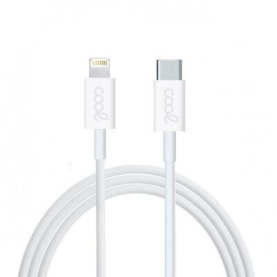 Cool Cable USB-C a Lightning 1.2m Blanco Cool Cable USB-C a Lightning 1.2m Blanco