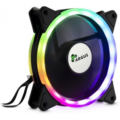 Inter-Tech Argus RS-041 RGB Ventilador 120mm Negro Inter-Tech Argus RS-041 RGB Ventilador 120mm Negro
