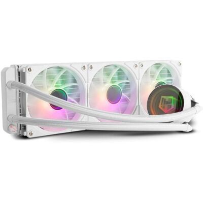 Nox Hummer M-360 ARGB White Kit de Refrigeración Líquida 360mm Nox Hummer M-360 ARGB White Kit de Refrigeración Líquida 360mm