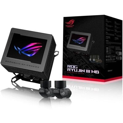ASUS ROG Ryujin III WB Bloque de Agua para CPU con Pantalla Full Color LCD 3.5" Negro ASUS ROG Ryujin III WB Bloque de Agua para CPU con Pantalla Full Color LCD 3.5" Negro