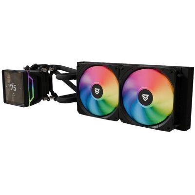 Nfortec Sedna 240 ARGB Kit Refrigeración Líquida con Pantalla LCD 4'' Personalizable Negro Nfortec Sedna 240 ARGB Kit Refrigeración Líquida con Pantalla LCD 4'' Personalizable Negro