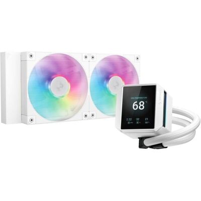 DeepCool Mystique 240 ARGB Kit de Refrigeración Líquida 240mm LCD Blanco DeepCool Mystique 240 ARGB Kit de Refrigeración Líquida 240mm LCD Blanco