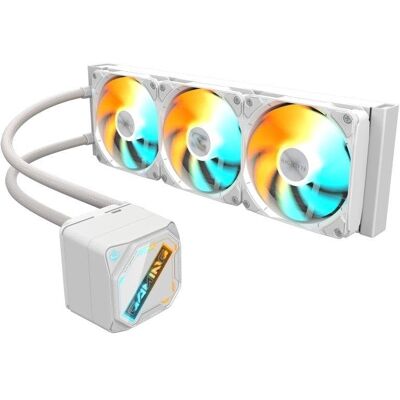 Refrigeración Líquida GIGABYTE GAMING 360 ICE 360mm 3 Ventiladores ARGB Blanco DAISY-CHAIN Refrigeración Líquida GIGABYTE GAMING 360 ICE 360mm 3 Ventiladores ARGB Blanco DAISY-CHAIN