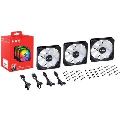 Ventilador suplementario XPG VENTO R 120 ARGB PWM 120mm 1650RPM con iluminación ARGB Ventilador suplementario XPG VENTO R 120 ARGB PWM 120mm 1650RPM con iluminación ARGB