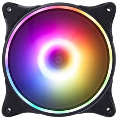 Ventilador suplementario Hiditec N18 ARGB 120mm 19.5dBA hidráulico multianillo Ventilador suplementario Hiditec N18 ARGB 120mm 19.5dBA hidráulico multianillo