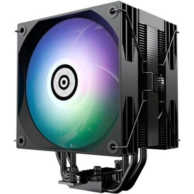 Refrigerador de CPU ENERMAX ETS-T41D-ARGB display 2xFAN PWM de 120mm 4 tubos de calor lacados de 6mm Refrigerador de CPU ENERMAX ETS-T41D-ARGB display 2xFAN PWM de 120mm 4 tubos de calor lacados de 6mm
