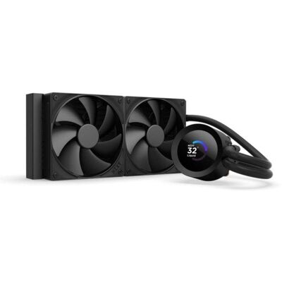 Refrigeración Líquida NZXT Kraken Plus 240mm 2 Ventiladores Display TFT Negra Refrigeración Líquida NZXT Kraken Plus 240mm 2 Ventiladores Display TFT Negra