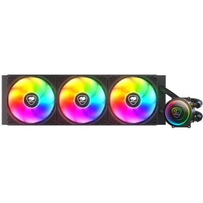 Refrigeración Líquida Cougar CGR-PSDELRGB-B-360 360mm 3 Ventiladores ARGB Negro Refrigeración Líquida Cougar CGR-PSDELRGB-B-360 360mm 3 Ventiladores ARGB Negro