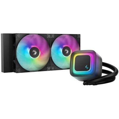 Refrigeración Líquida DeepCool LE240 V2 240mm 2 Ventiladores LED RGB Refrigeración Líquida DeepCool LE240 V2 240mm 2 Ventiladores LED RGB