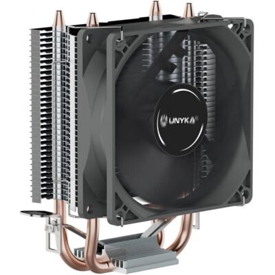 Refrigeración Aire Unykach Socket LGA1700 AM4 90mm UNYCOOL H20 PWM Compacto Refrigeración Aire Unykach Socket LGA1700 AM4 90mm UNYCOOL H20 PWM Compacto