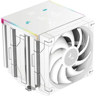 Refrigeración Aire DeepCool Socket LGA1700/AM4 120mm AK620 Digital PRO WH LED RGB Blanco Refrigeración Aire DeepCool Socket LGA1700/AM4 120mm AK620 Digital PRO WH LED RGB Blanco