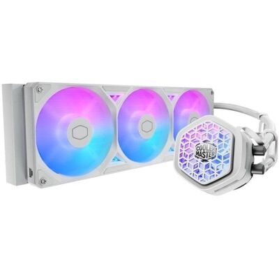 cooler-master Refrigeración Líquida Cooler Master MasterLiquid Atmos II 360mm 3 Ventiladores ARGB Blanco cooler-master Refrigeración Líquida Cooler Master MasterLiquid Atmos II 360mm 3 Ventiladores ARGB Blanco