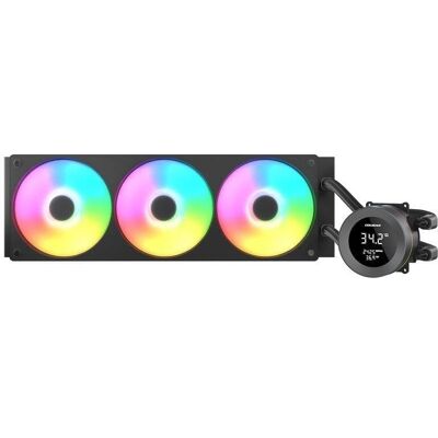 Refrigeración Líquida Cougar CGR-PSDVARGB-B-360 360mm 3 Ventiladores RGB PWM Refrigeración Líquida Cougar CGR-PSDVARGB-B-360 360mm 3 Ventiladores RGB PWM