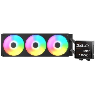 Refrigeración Líquida Cougar Poseidon RGB 360mm 3 Ventiladores Iluminación LED Refrigeración Líquida Cougar Poseidon RGB 360mm 3 Ventiladores Iluminación LED