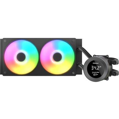 Refrigeración Líquida Cougar CGR-PSDVARGB-B-240 240mm 2 Ventiladores RGB Refrigeración Líquida Cougar CGR-PSDVARGB-B-240 240mm 2 Ventiladores RGB