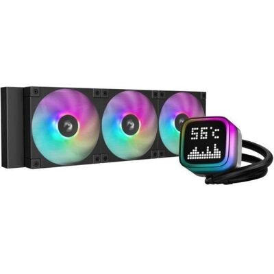 Refrigeración Líquida DeepCool LP360 360mm 3 Ventiladores LED RGB Refrigeración Líquida DeepCool LP360 360mm 3 Ventiladores LED RGB