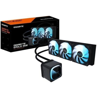 Refrigeración Líquida Gigabyte Eagle 360 394mm 3 Ventiladores ARGB LCD Refrigeración Líquida Gigabyte Eagle 360 394mm 3 Ventiladores ARGB LCD