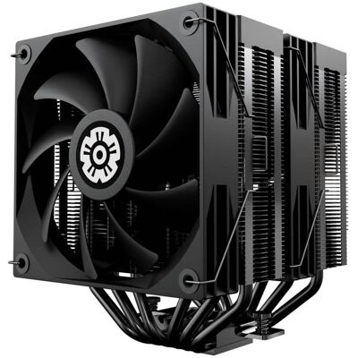 Refrigerador de CPU ENERMAX ETS-TD60D display 2x FAN PWM de 120mm 6 tubos de calor lacados de 6mm Refrigerador de CPU ENERMAX ETS-TD60D display 2x FAN PWM de 120mm 6 tubos de calor lacados de 6mm