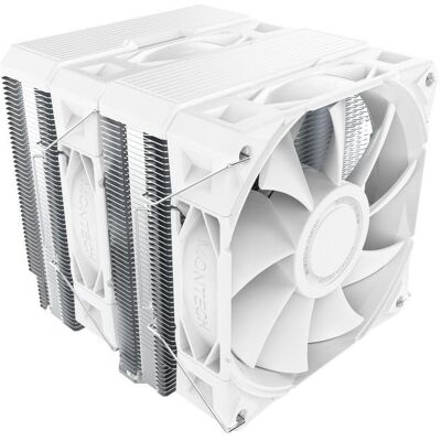 Refrigeración Aire Montech Socket LGA1700/AM5 120mm NX600 Blanco Dual Tower PWM Refrigeración Aire Montech Socket LGA1700/AM5 120mm NX600 Blanco Dual Tower PWM
