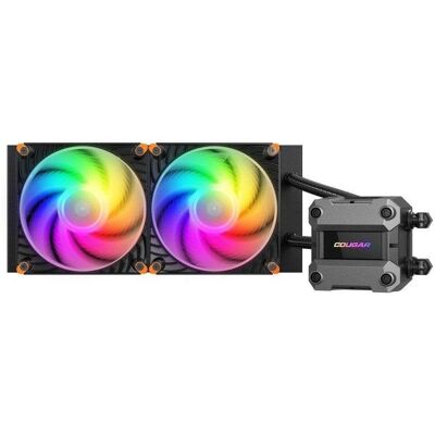 Refrigeración Líquida Cougar Poseidon Ultra 240mm 2 Ventiladores ARGB Refrigeración Líquida Cougar Poseidon Ultra 240mm 2 Ventiladores ARGB