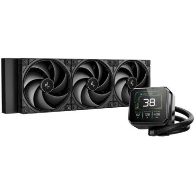 Refrigeración Líquida Deepcool Spartacus 360 360mm 3 Ventiladores Pantalla LCD RGB Refrigeración Líquida Deepcool Spartacus 360 360mm 3 Ventiladores Pantalla LCD RGB
