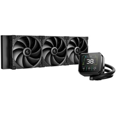 Refrigeración Líquida Deepcool Spartacus 420 420mm 3 Ventiladores RGB Pantalla TFT Refrigeración Líquida Deepcool Spartacus 420 420mm 3 Ventiladores RGB Pantalla TFT