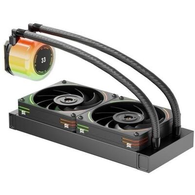 Refrigeración Líquida 1stplayer CC-240-BK 240mm 2 Ventiladores Negro Refrigeración Líquida 1stplayer CC-240-BK 240mm 2 Ventiladores Negro